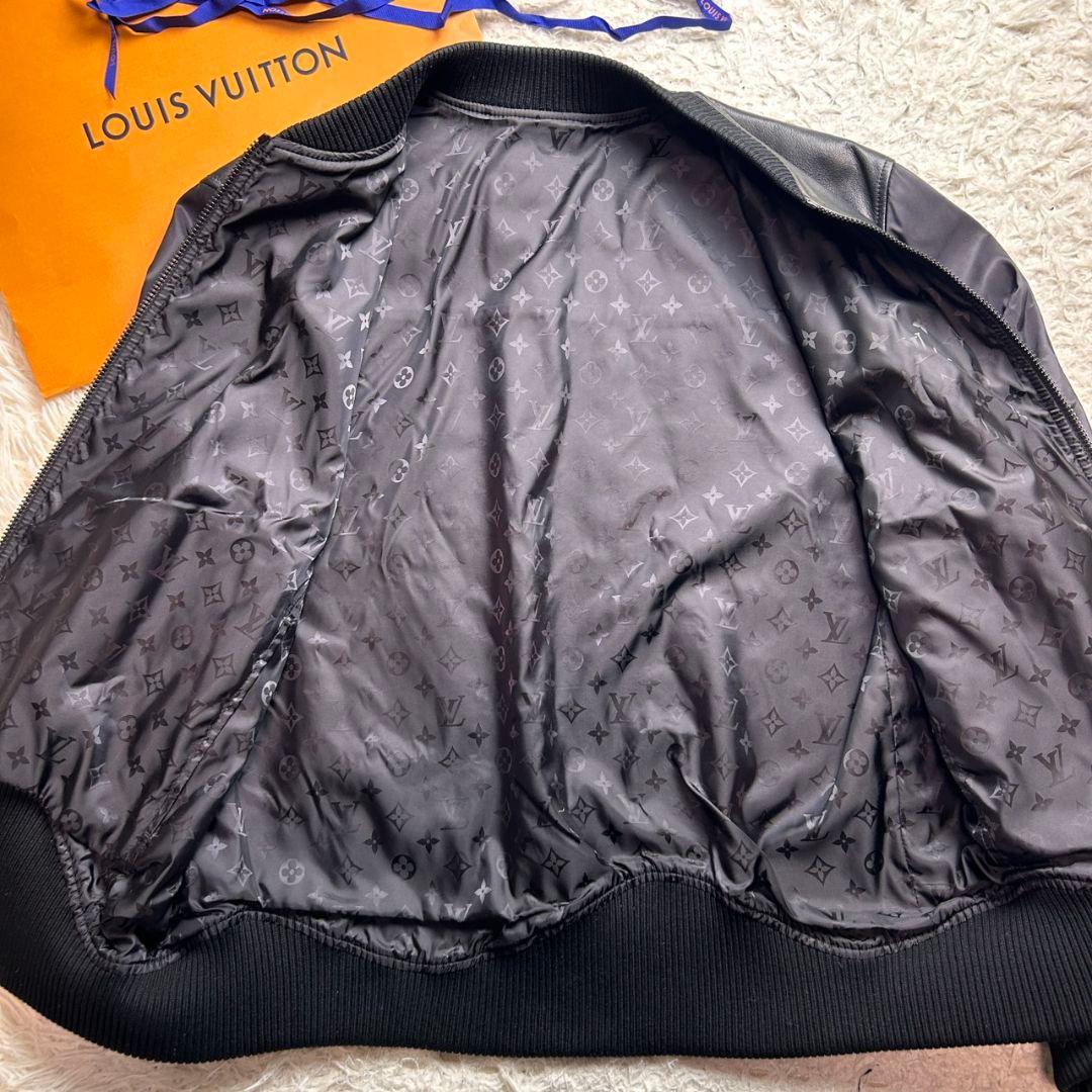 【極美品】LOUIS VUITTON モノグラム リバーシブル 牛革 ジャケット