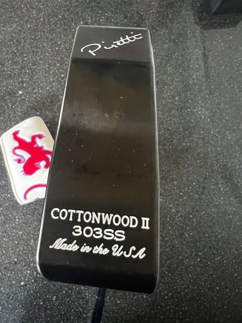 ピレッテイパター COTTONWOOD II 303SSヘッドカバー付33インチ