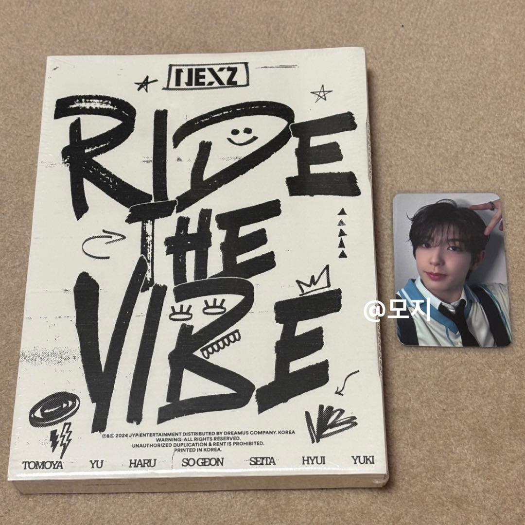 NEXZ star ユウキ 未開封アルバム Ridethevibe