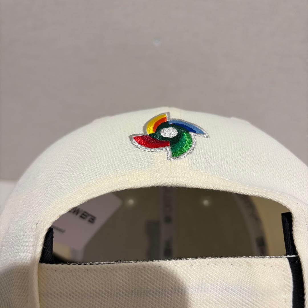 NEW ERA 9FORTY ニューエラ 帽子 WBCクロームホワイト/ネイビー