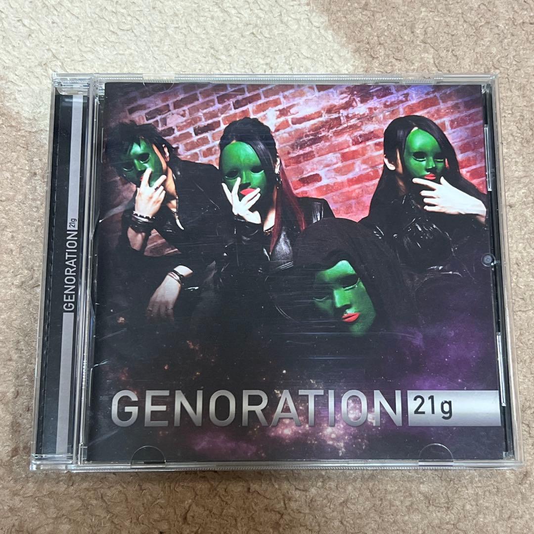 21g 1st album 『GENERATION』 CD