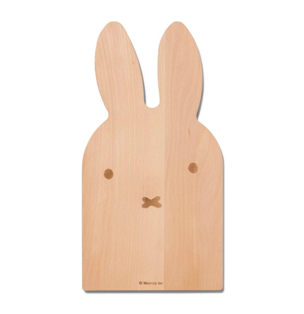 miffy【日本未販売】木製 お顔のカッティングボード まな板 nijntje