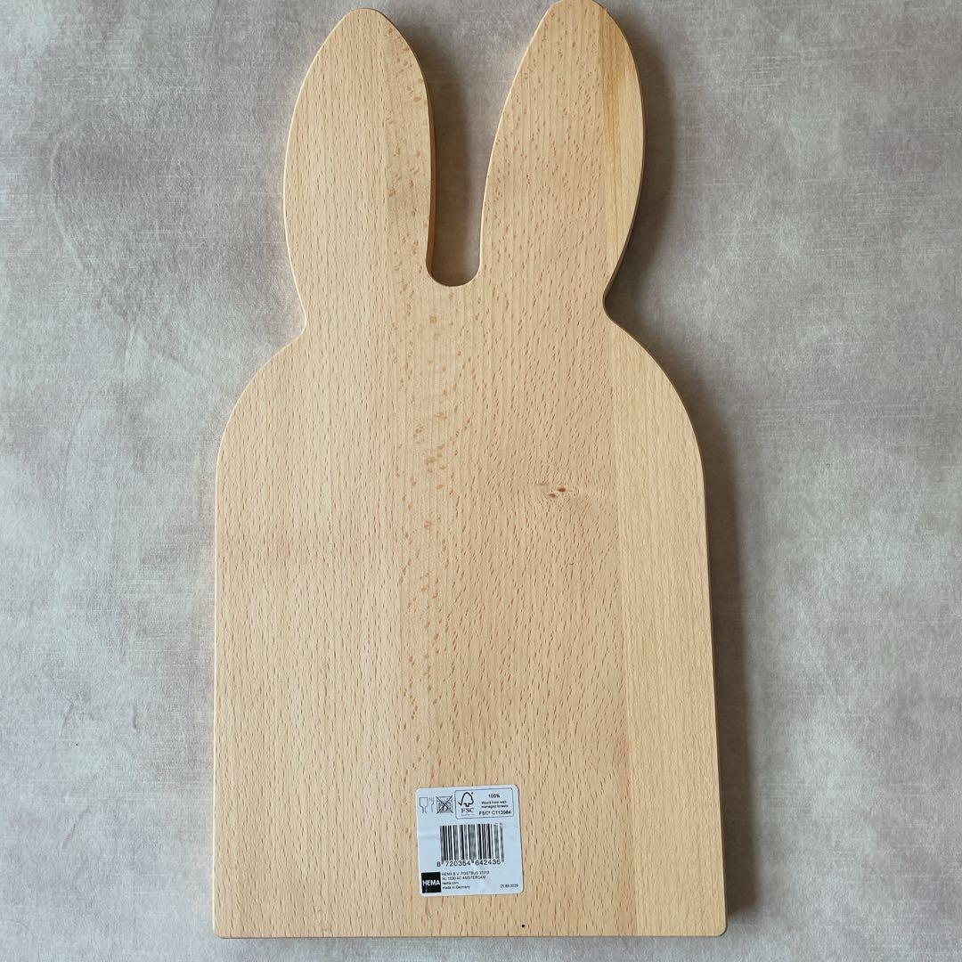 miffy【日本未販売】木製 お顔のカッティングボード まな板 nijntje