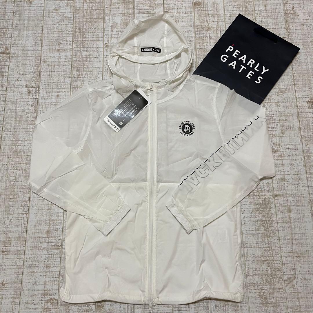 新品 ジャックバニー バリアンテックブルゾン ホワイト Lサイズ（5）