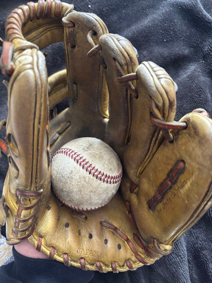 Wilson 硬式内野用　イエロー