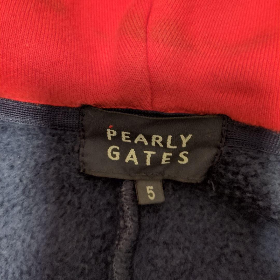 【即日発送】PEARLY GATES 星柄フード付きジャケット　レディース　L