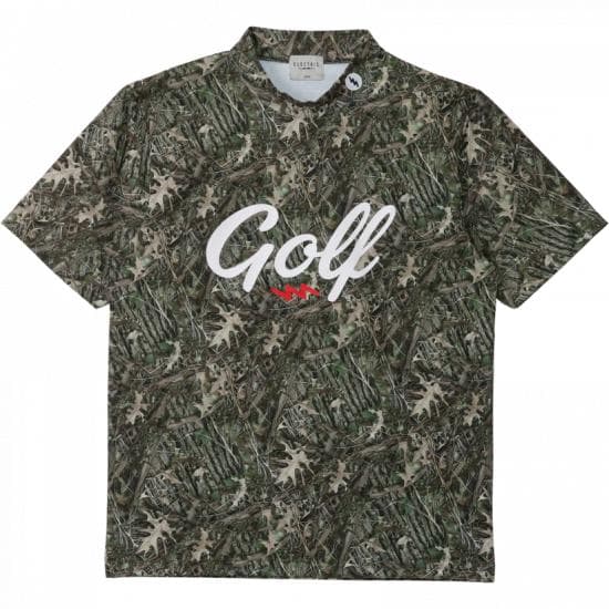 ELECTRIC GOLF LOGO MOCK NECK CAMO Mサイズ