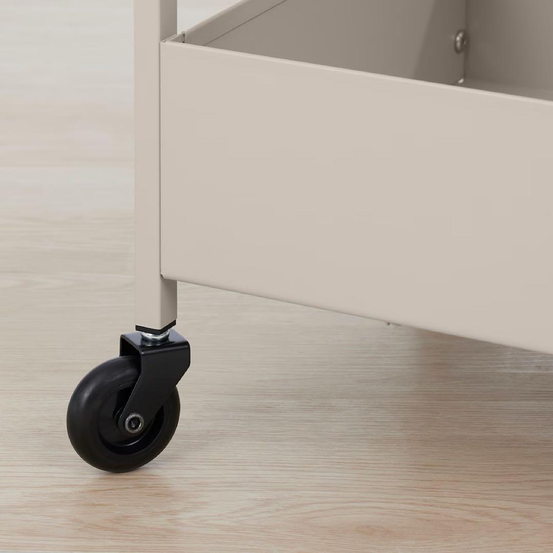 IKEA イケア　新品未使用　ニッサフォース ワゴン　ベージュ