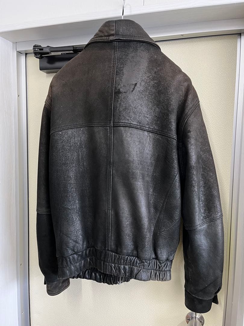 珍品‼︎ London Fog レザーブルゾン 製