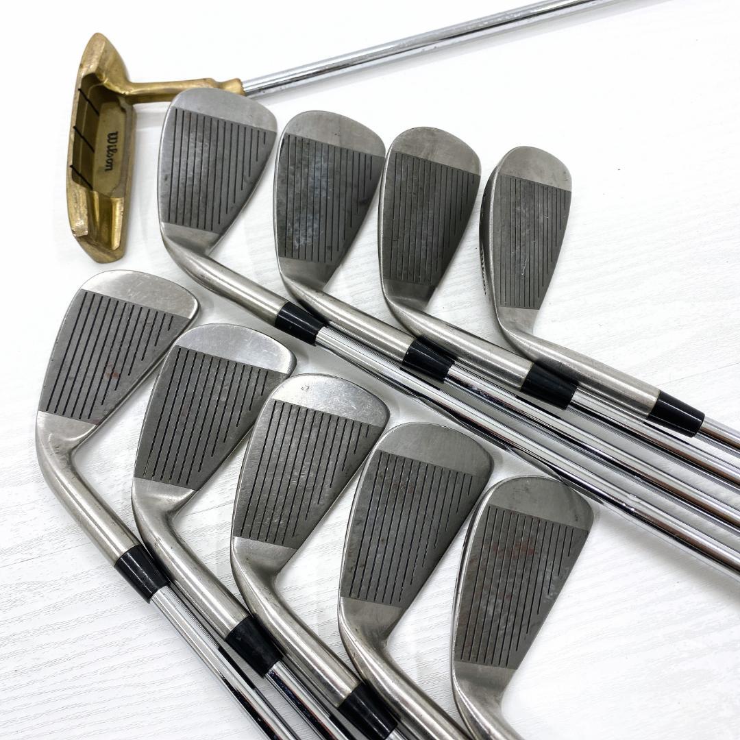 【格安‼】 Wilson ウィルソン メンズ ゴルフ クラブ 初心者 セット R