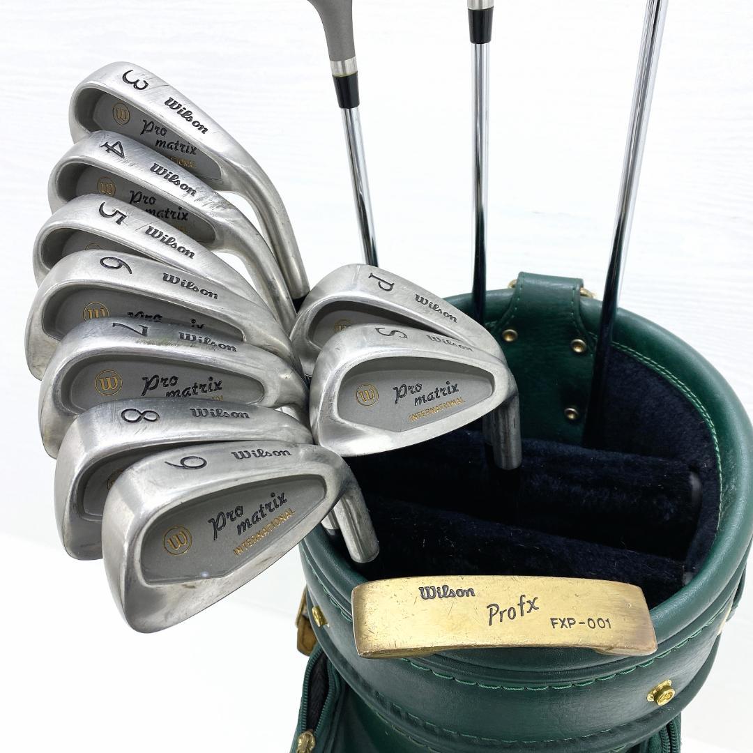 【格安‼】 Wilson ウィルソン メンズ ゴルフ クラブ 初心者 セット R