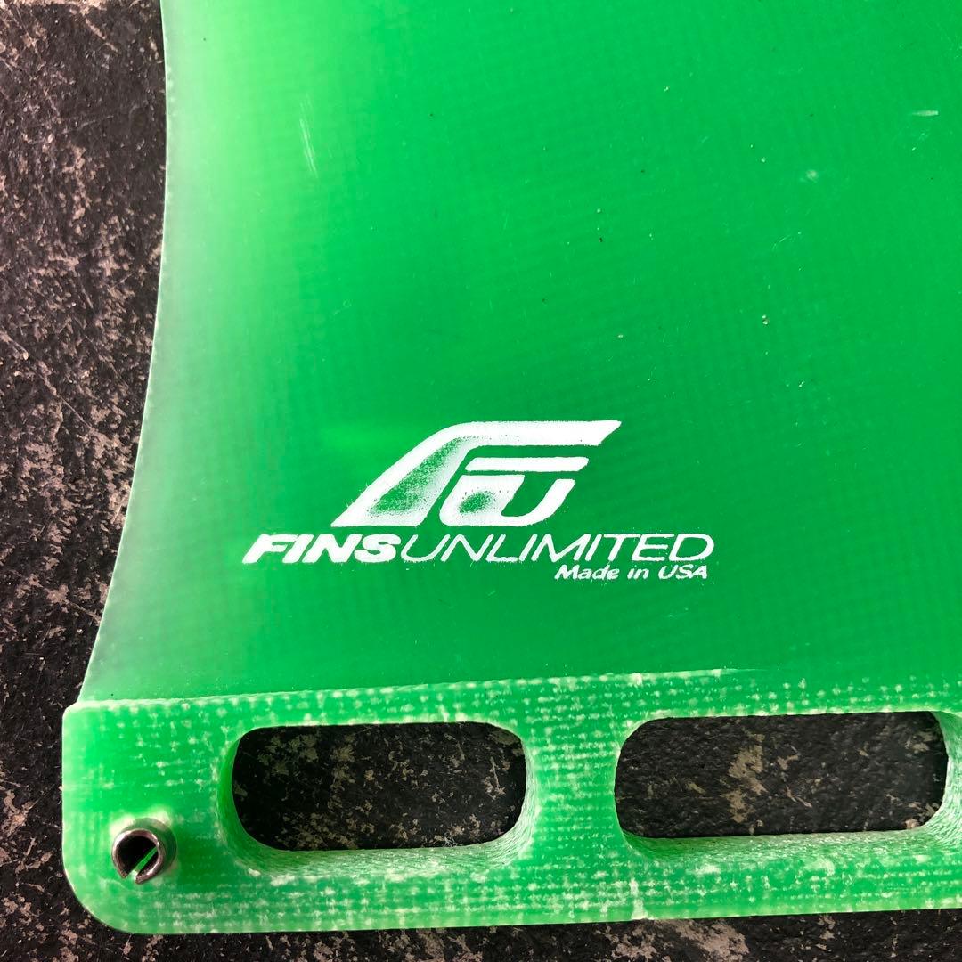 FINS UNLIMITED サーフボードフィン グリーン