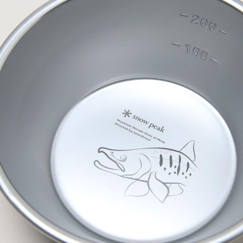  peak×TonedTrout シェラカップ 200ml 2個セット