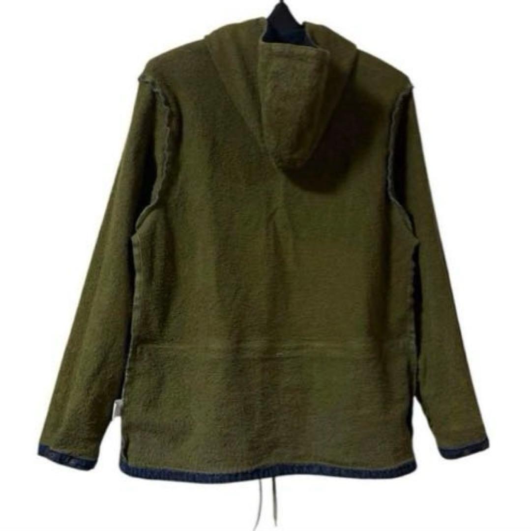 専用品 GOHEMP アノラック デニムパーカー 裏起毛 日本製 サイズ2