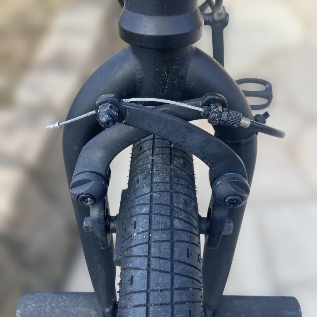 ブラック BMX フラットランドバイク