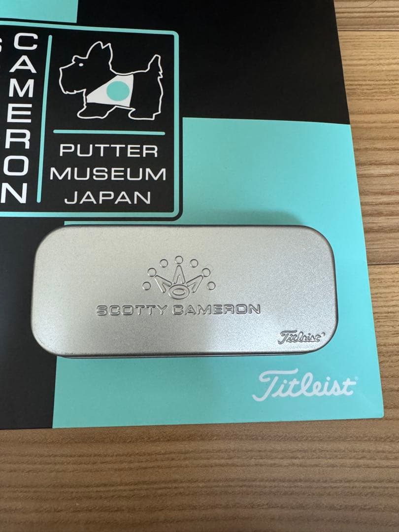 Scotty Cameronグリーンフォーク スコッティドッグティファニーブルー