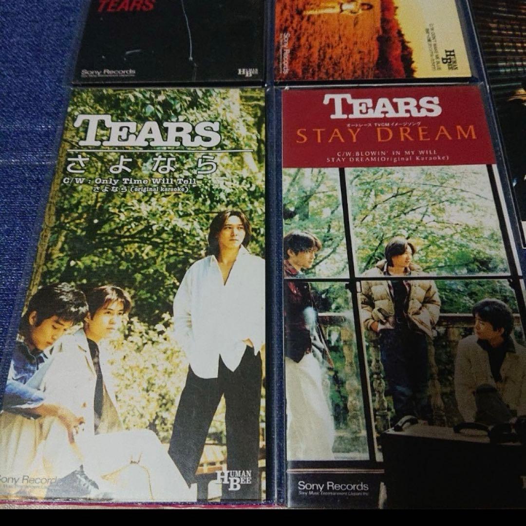TEARS ティアーズ　8センチシングル8cm短冊邦楽CD ふたりだけの地図 他