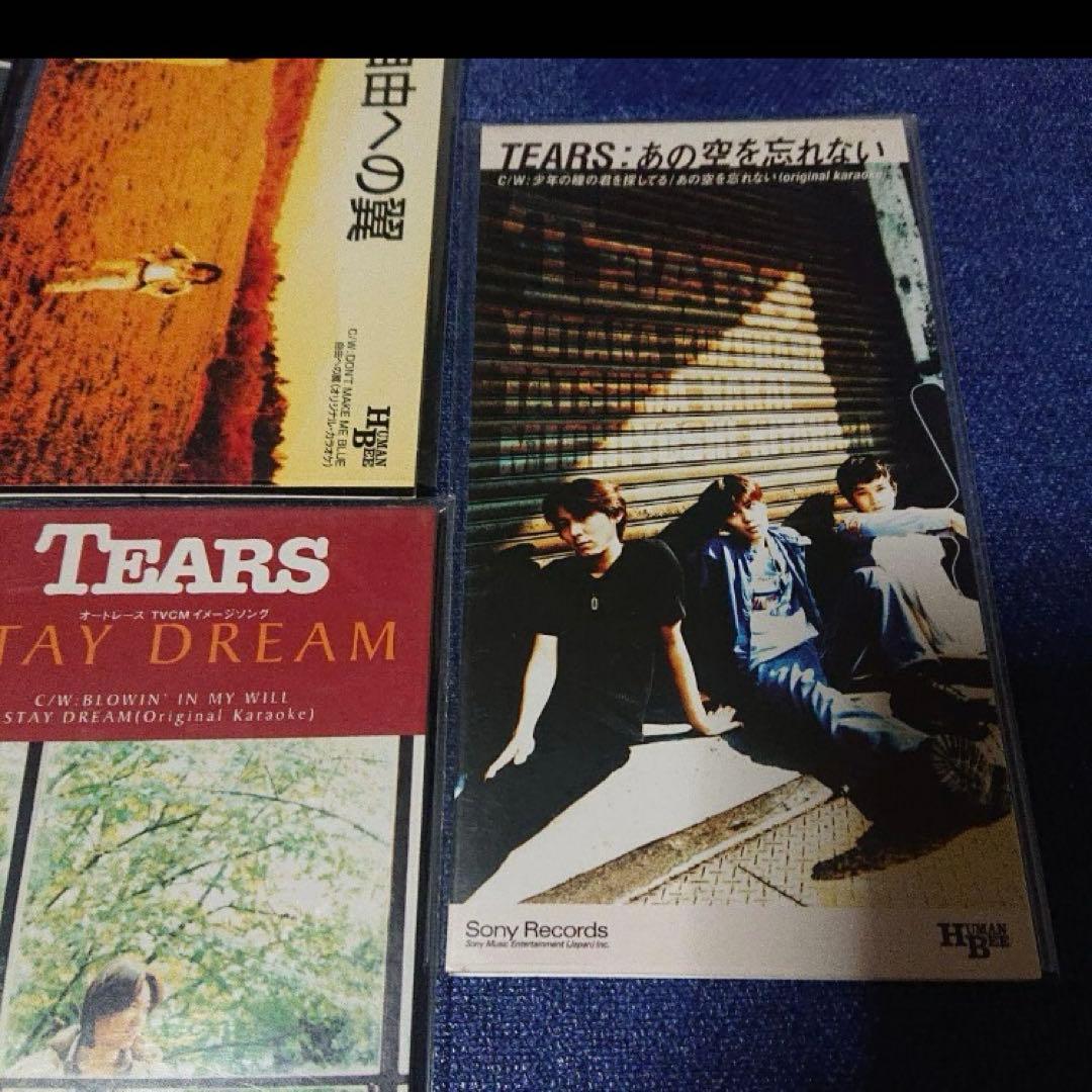 TEARS ティアーズ　8センチシングル8cm短冊邦楽CD ふたりだけの地図 他