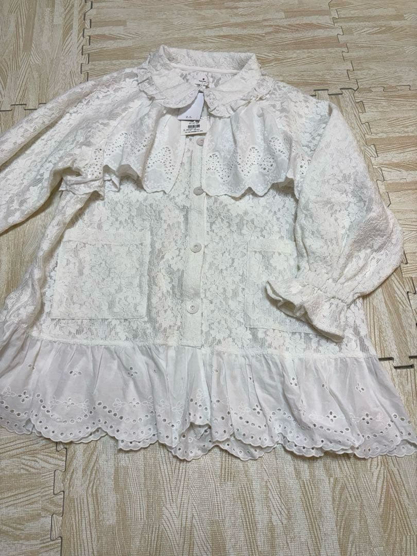 新品　merry jenny メリージェニ　レースジャケット