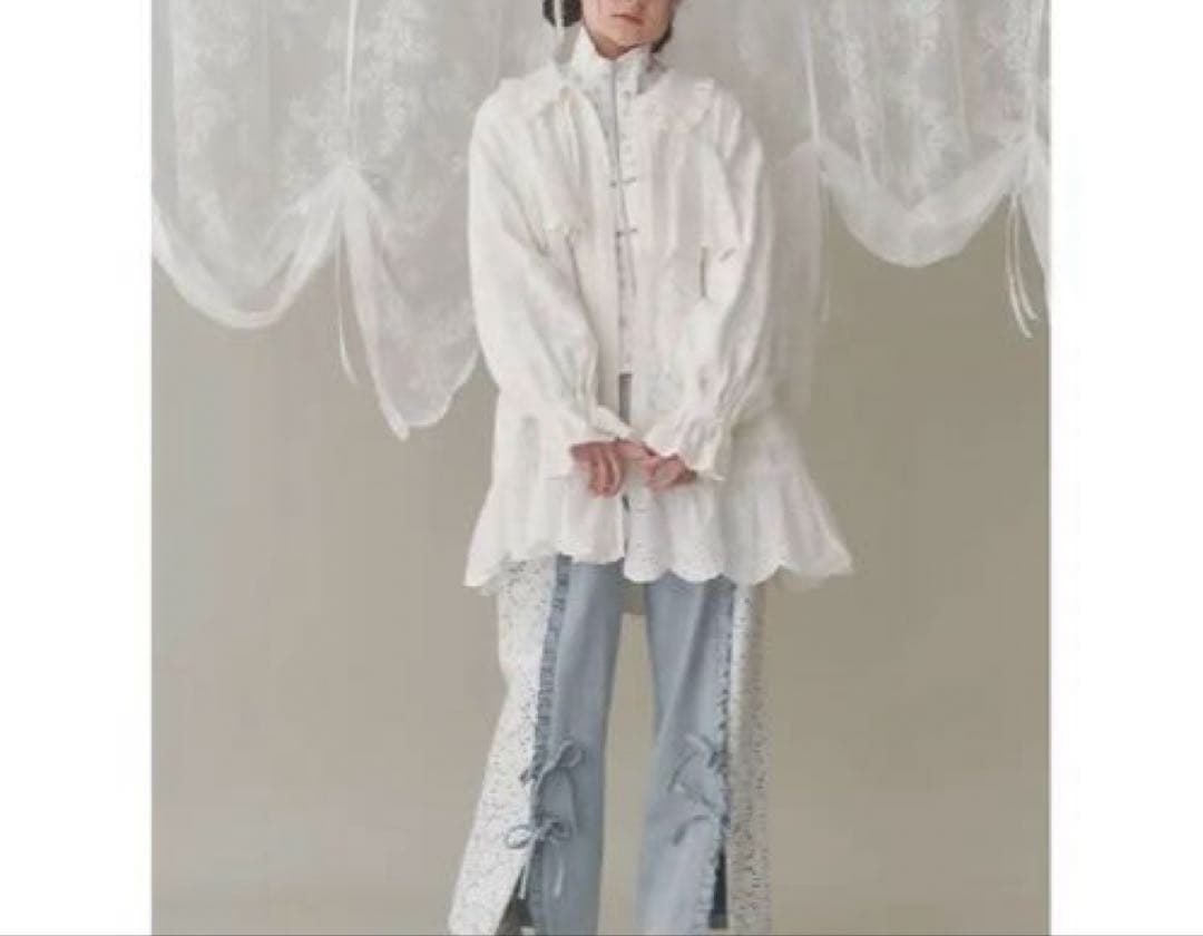 新品　merry jenny メリージェニ　レースジャケット