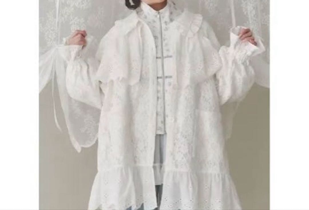 新品　merry jenny メリージェニ　レースジャケット