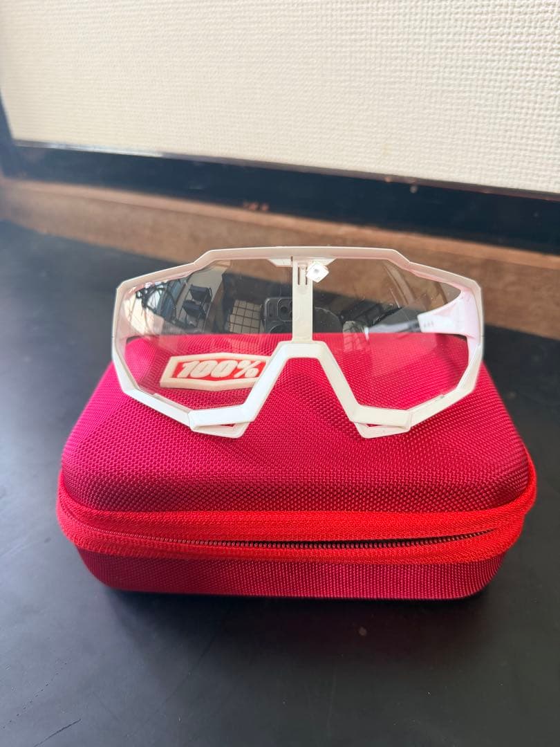 【早い者勝ち】100% ワンハンドレッドサングラス スピードトラップ　正規品