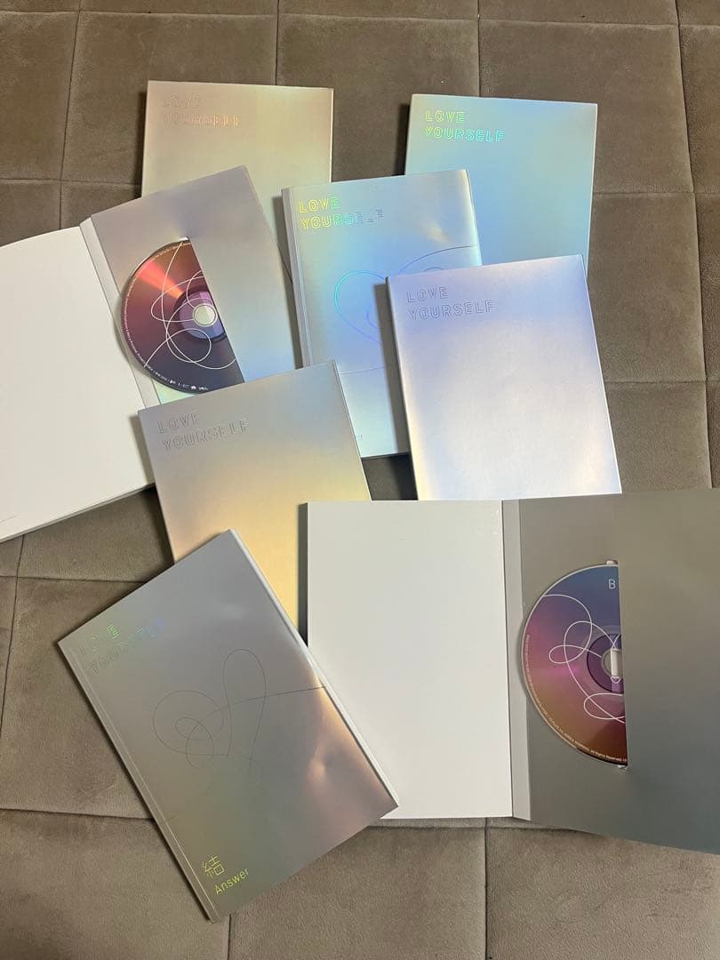BTS MAPOFTHESOUL7 LOVEYOURSELF承轉結アルバムトレカ