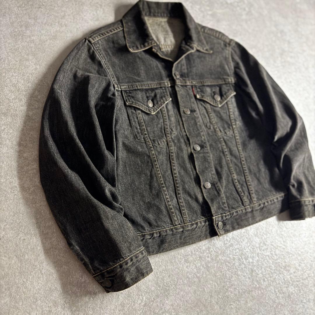 90s Levi’s 70505 trucker Jacket black