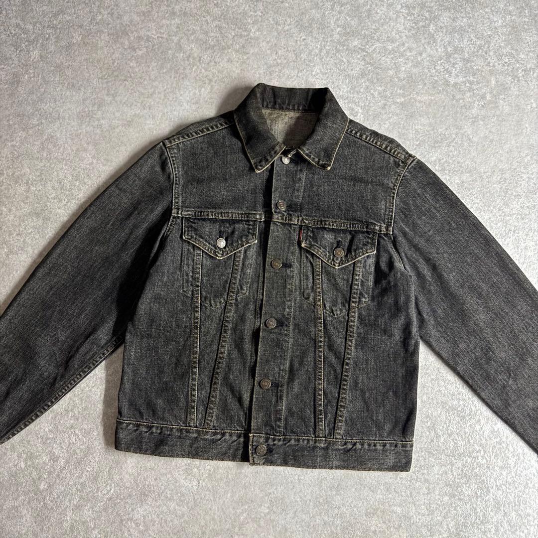 90s Levi’s 70505 trucker Jacket black