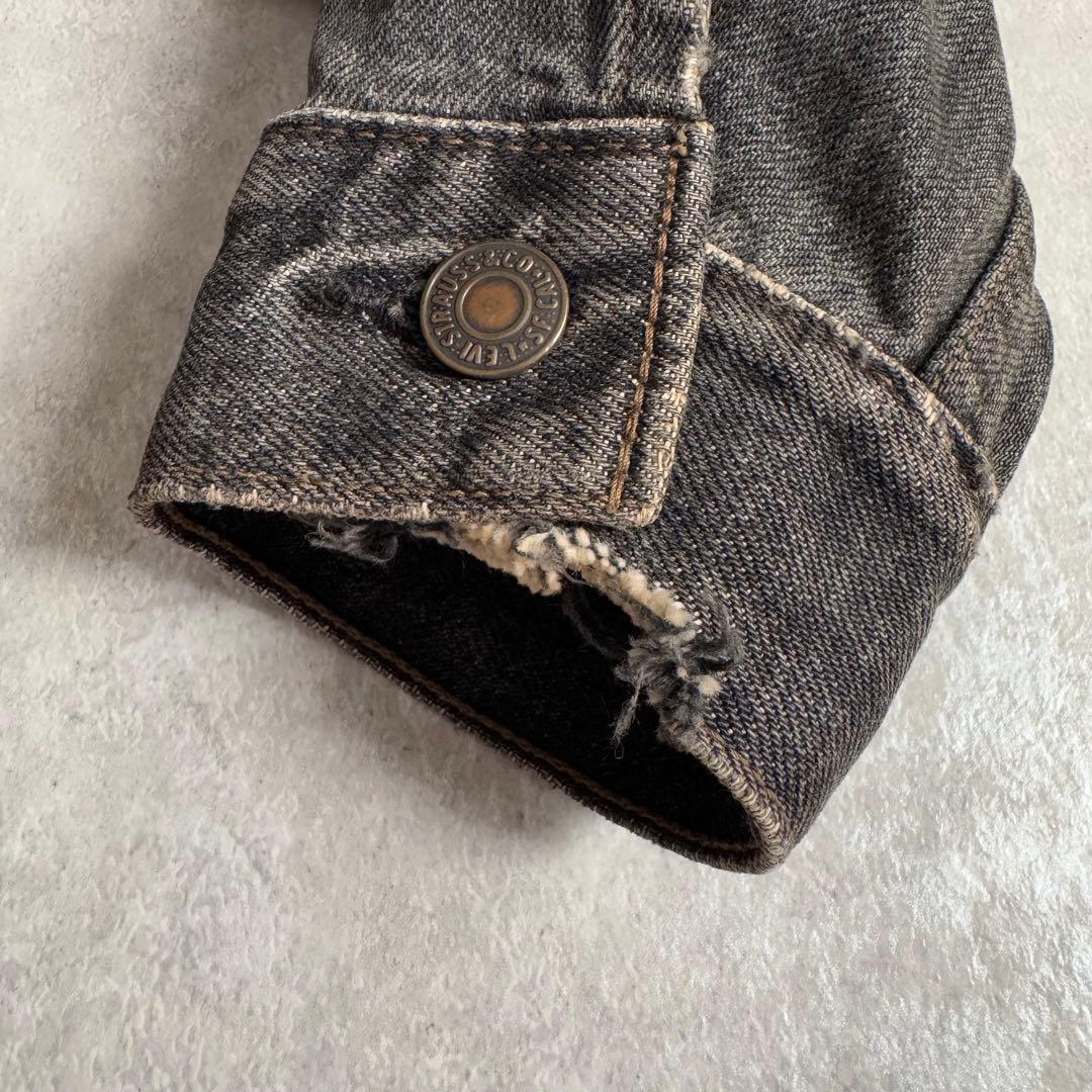 90s Levi’s 70505 trucker Jacket black