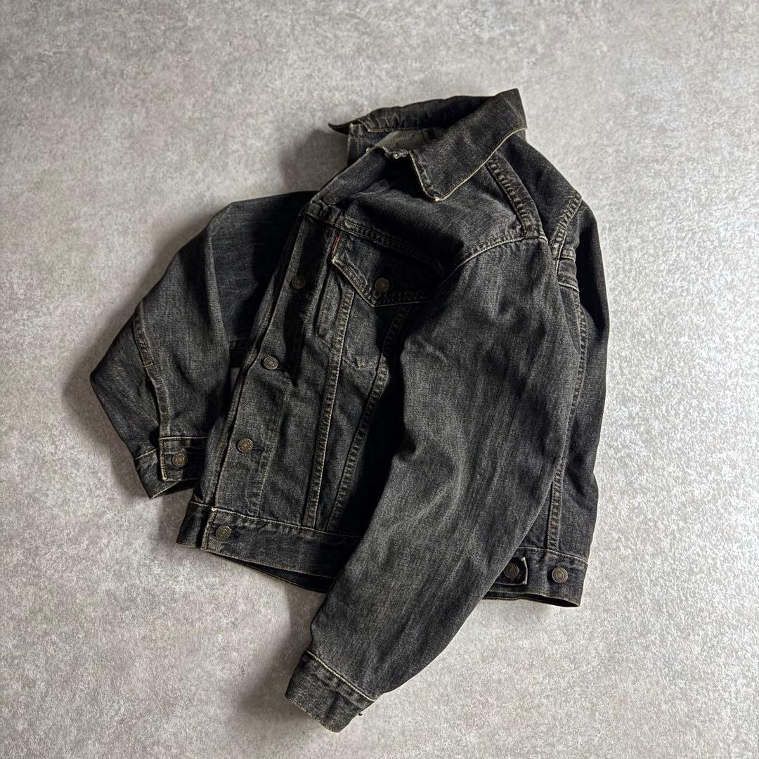 90s Levi’s 70505 trucker Jacket black