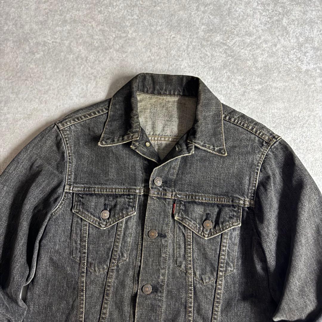 90s Levi’s 70505 trucker Jacket black