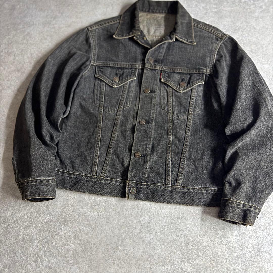 90s Levi’s 70505 trucker Jacket black