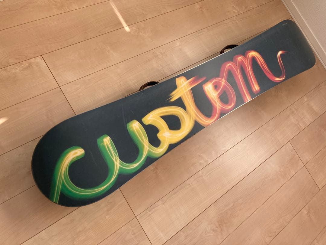 Burton バートンCustom カスタム158cm × FLUX セット