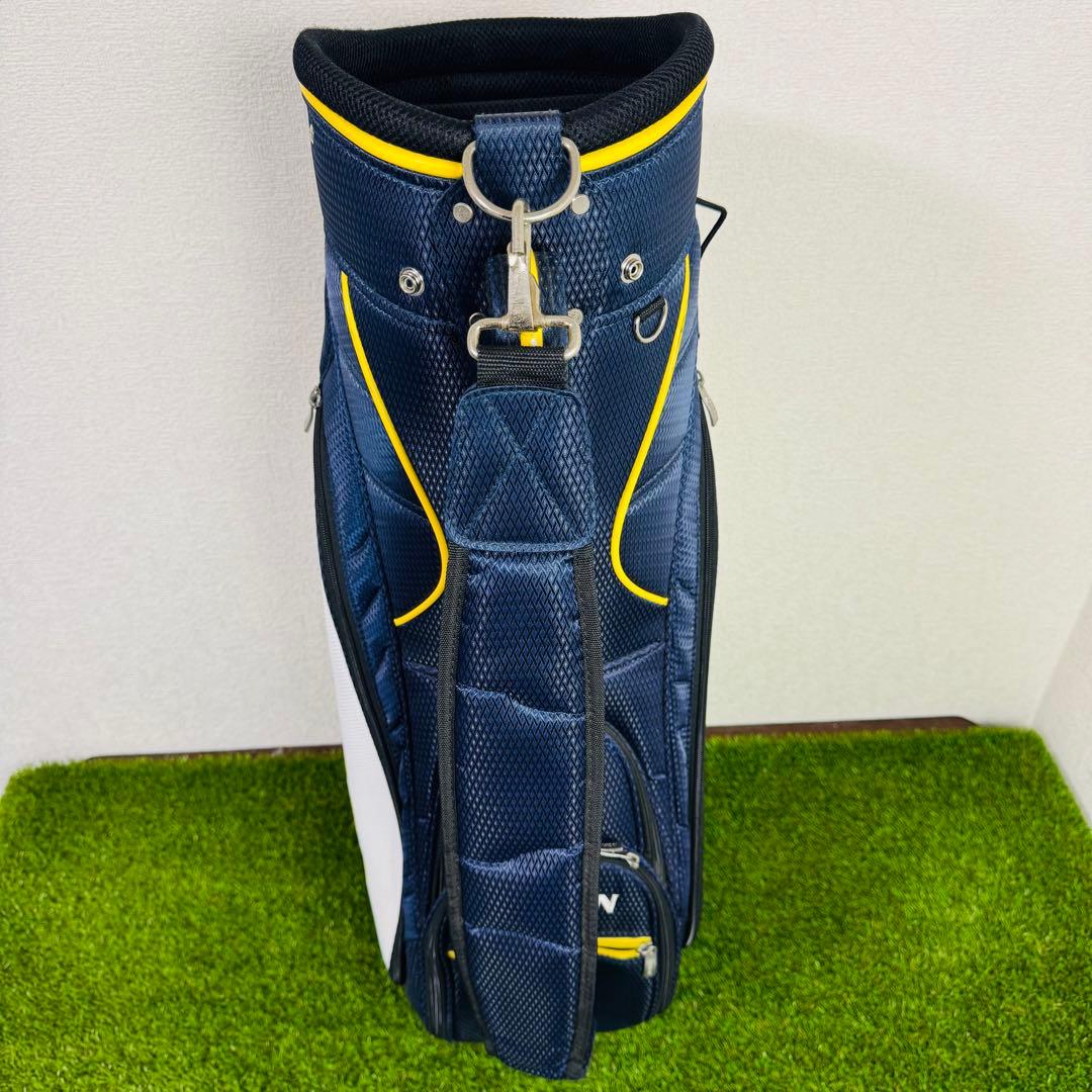 SRIXON キャディバッグ 紺色 黄色