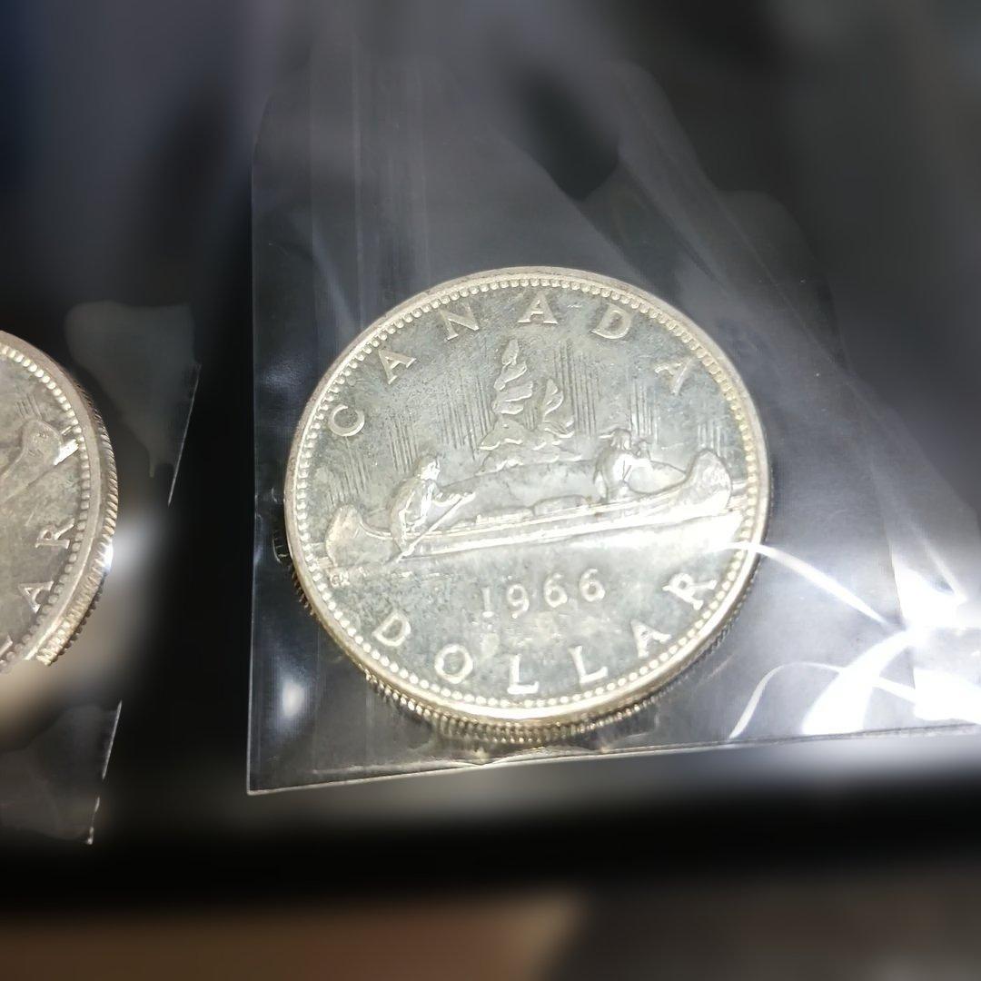 k*n様 300円スタート！珍品！連年セットカナダ銀貨
