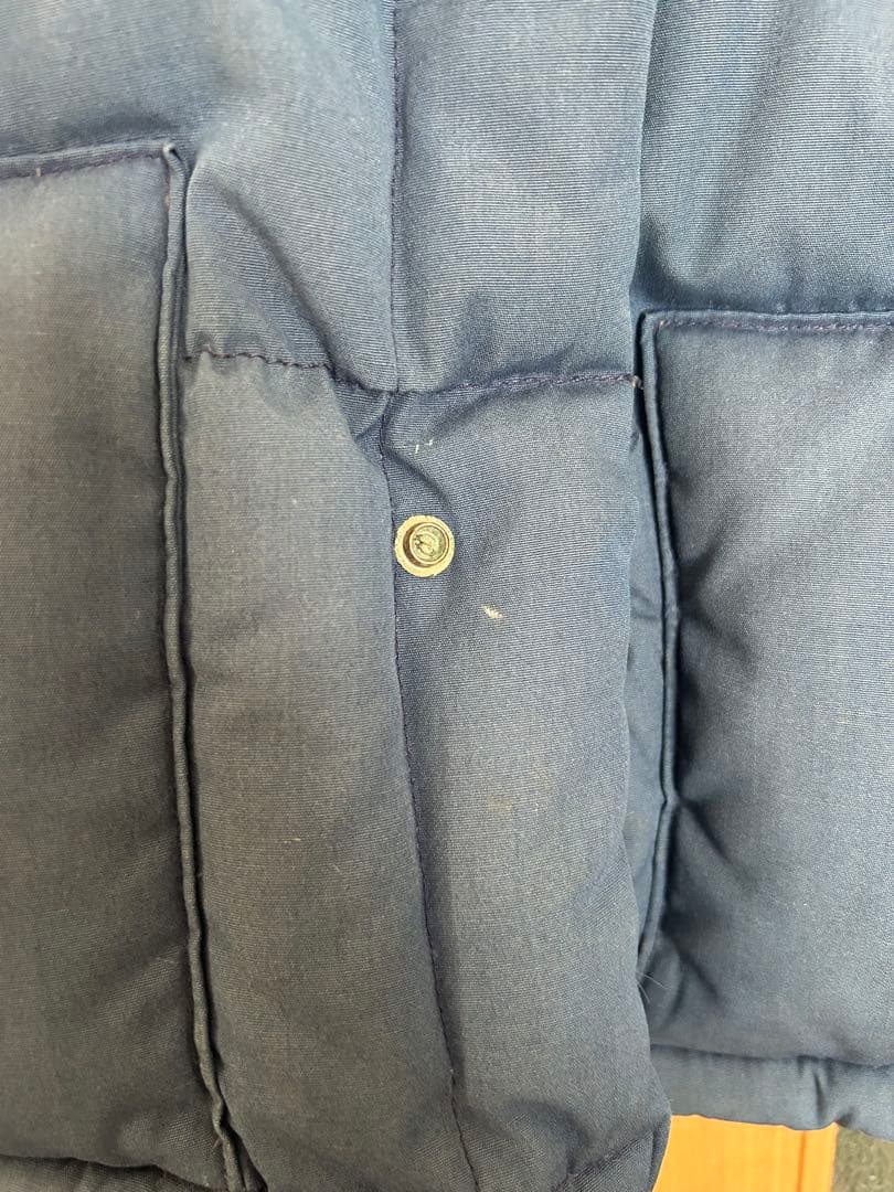 THE NORTH FACE 80's 茶タグ ネイビー ダウンベスト M
