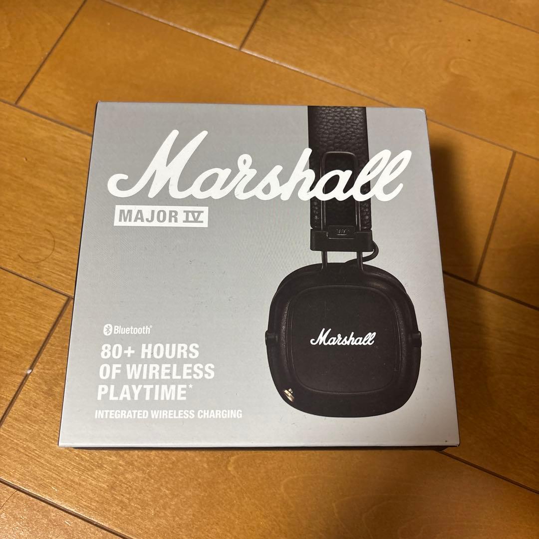 Marshall IVワイヤレスヘッドホン ブラック