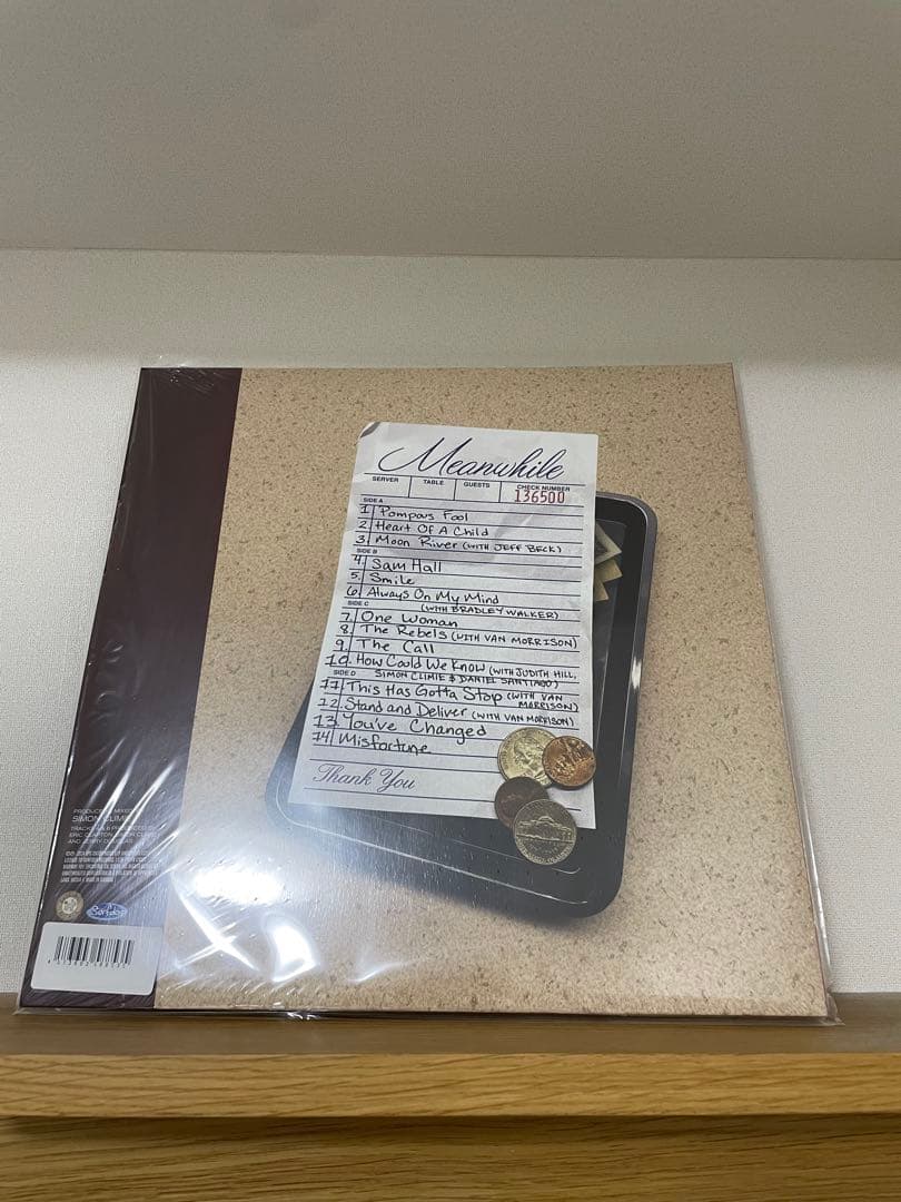 ERIC CLAPTON Meanwhile ゴールド2枚組レコード