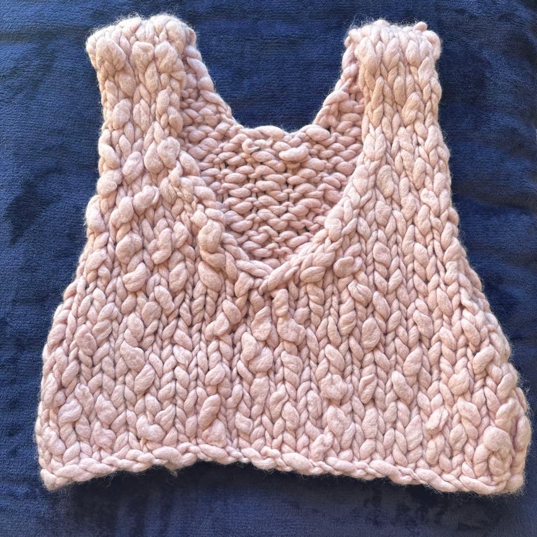 searoomlynn HM extra warm 2wayニットベスト