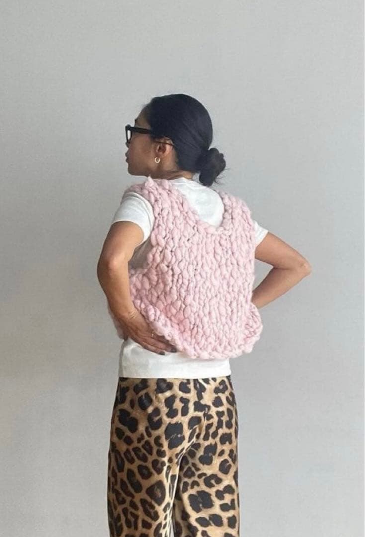 searoomlynn HM extra warm 2wayニットベスト