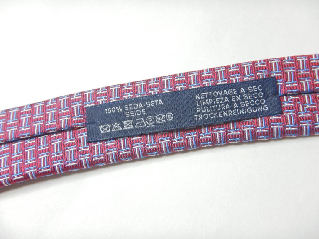 HERMES エルメス ネクタイ シルクタイ 336290T 7cm カンテ