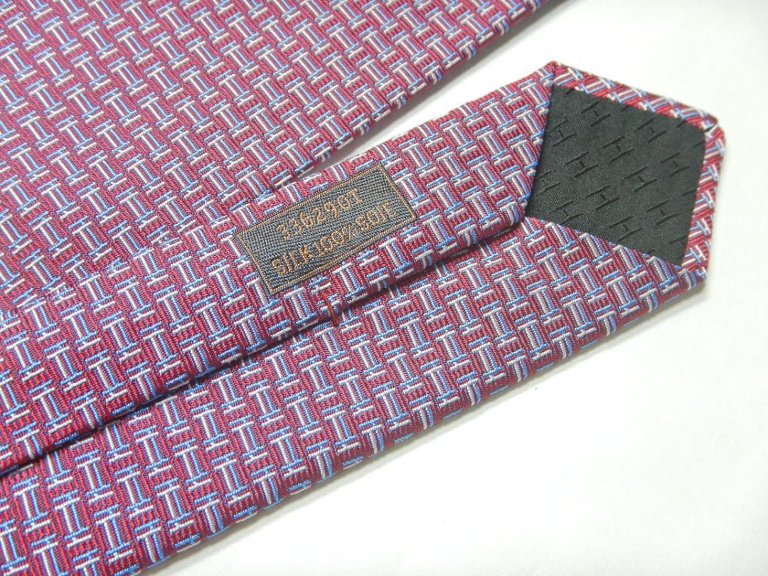 HERMES エルメス ネクタイ シルクタイ 336290T 7cm カンテ