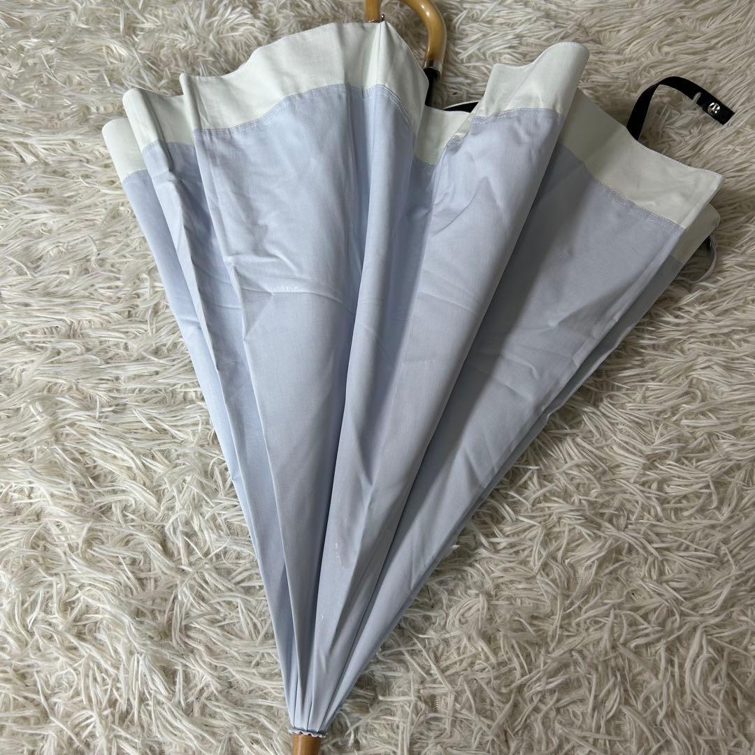 COKAGE+ 木手元 55cm 2WAY折 切り継ぎ パウダーブルー