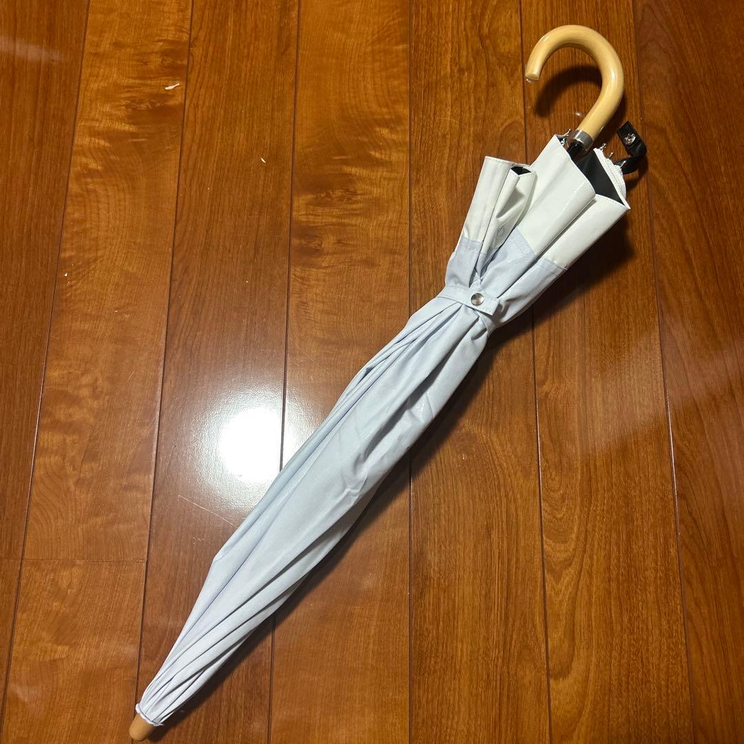 COKAGE+ 木手元 55cm 2WAY折 切り継ぎ パウダーブルー