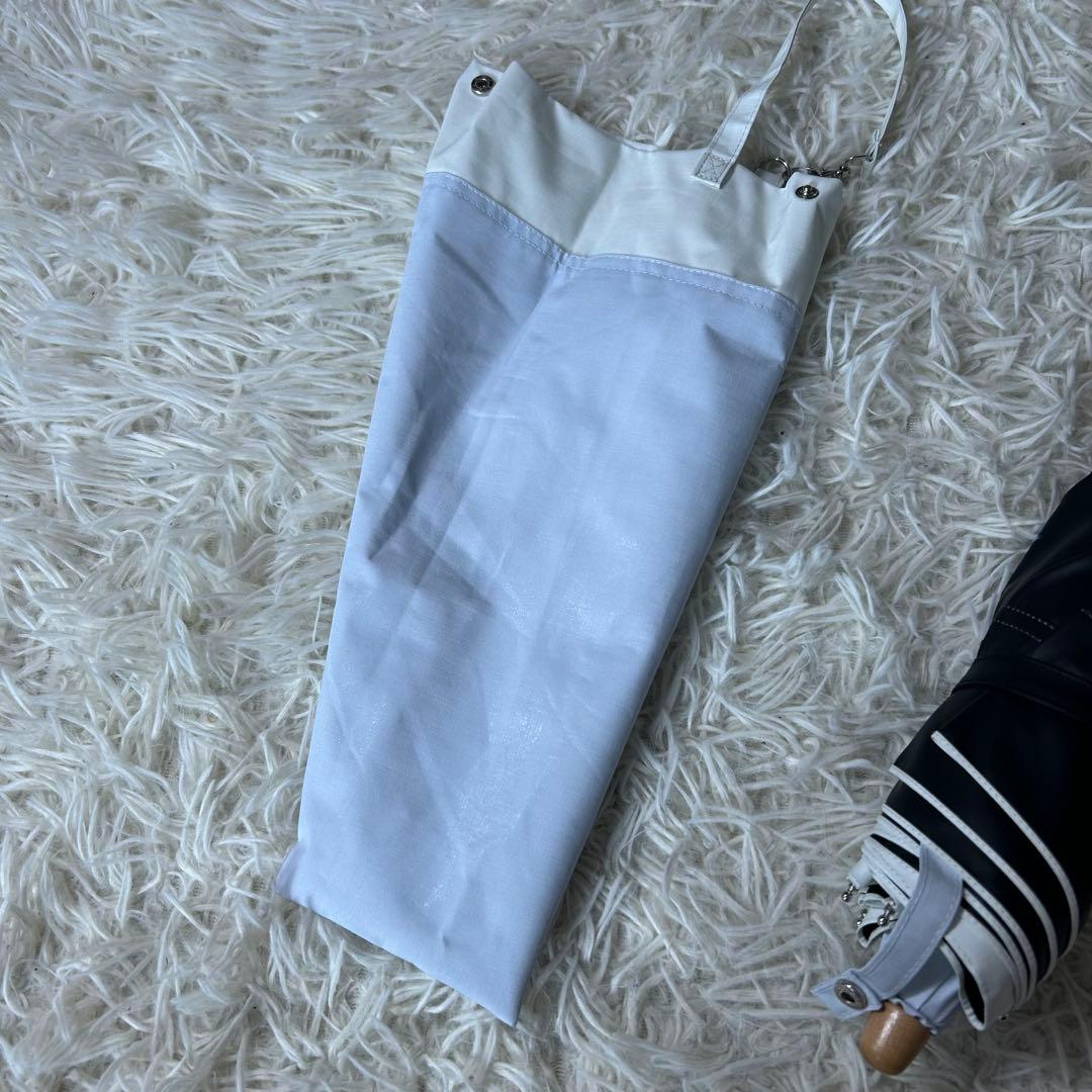 COKAGE+ 木手元 55cm 2WAY折 切り継ぎ パウダーブルー
