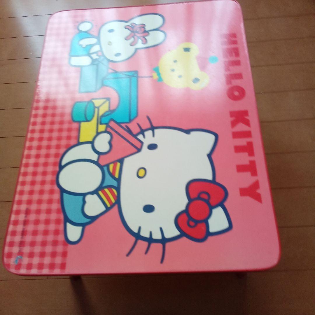 サンリオ　ハローキティ キティちゃん　折りたたみテーブル　昭和レトロ　希少