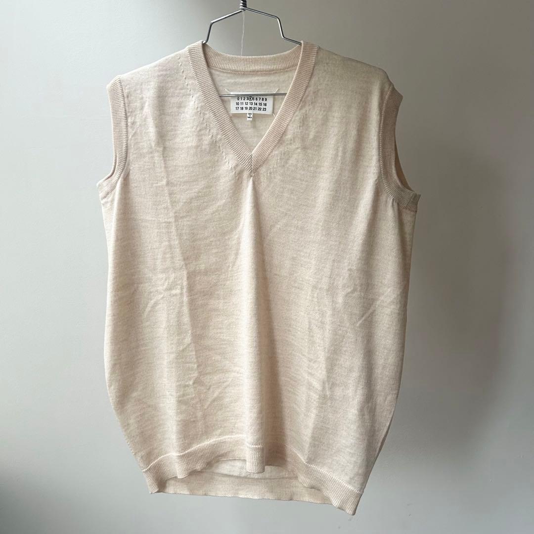 マルジェラ　ニットベスト　美品