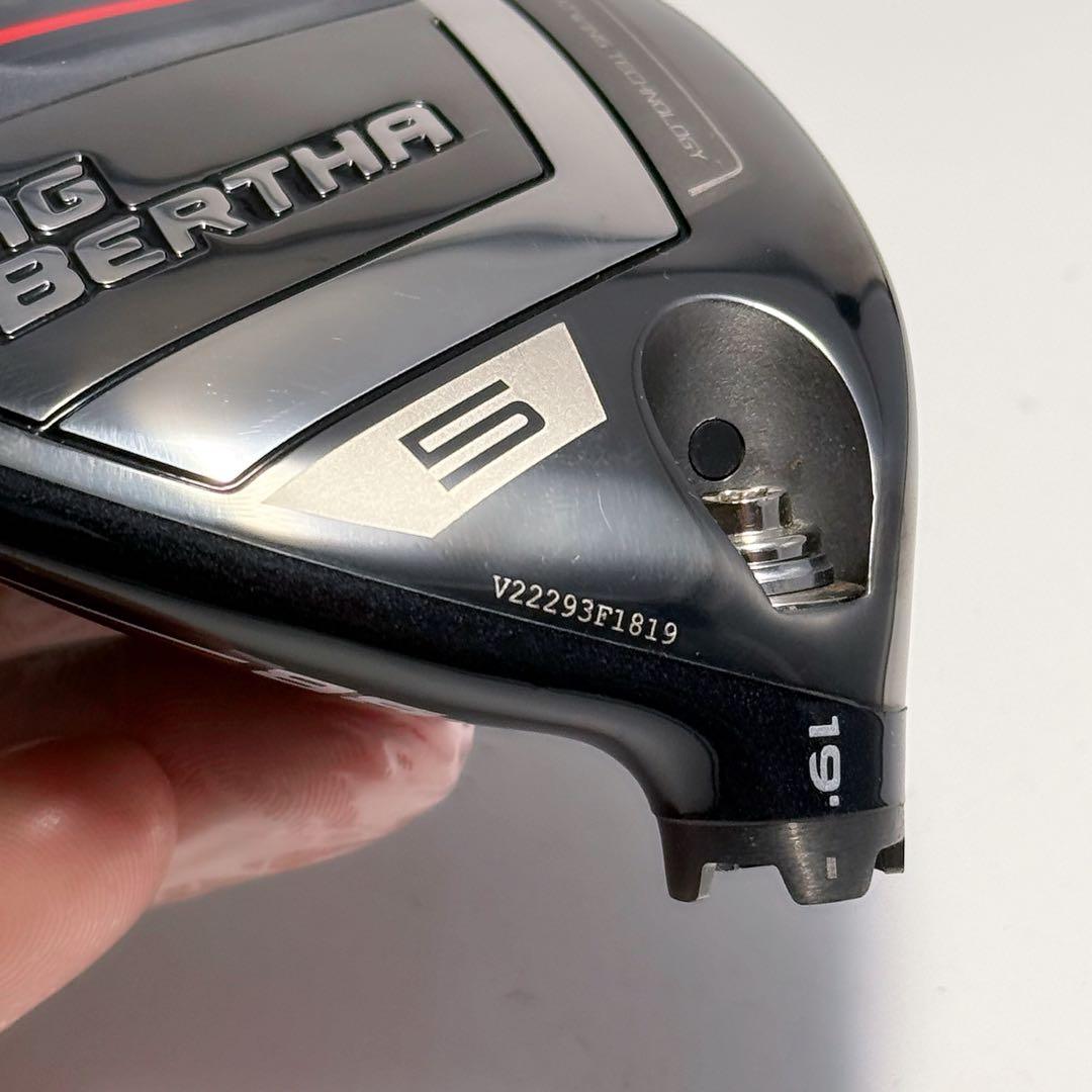 BIG BERTHA 2023 5W 19° キャロウェイ　 ヘッドとカバーのみ