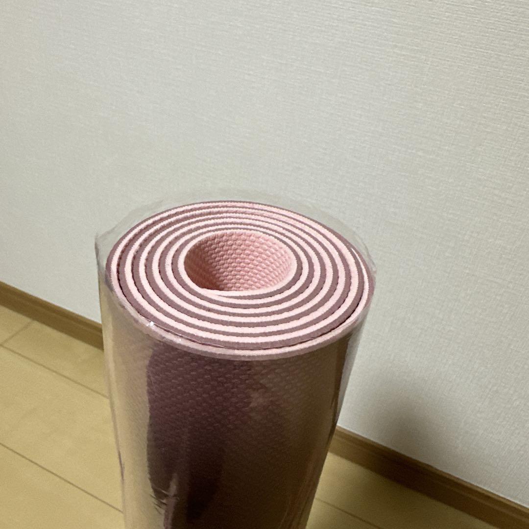 廃盤未開封 SUKALA スカラ ヨガマット リバーシブル ローズ ピンク 軽量